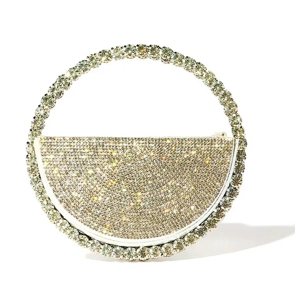 💎💎💎NWT Mini Diamond Circle Clutch 💎💎💎 - Picture 12 of 15